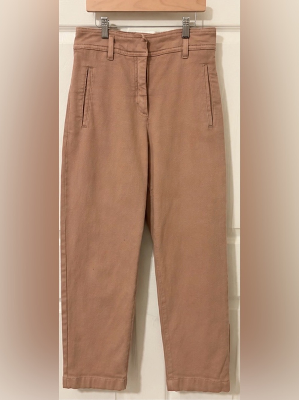 Wilfred Dusty Tan Chino Straight-Leg Pants